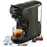 Hibrew H1A Capsule koffiemachine, Multi-capsule koffiezetapparaat, Espressomachine, Druk 19 Bars, Automatische stop, Compact, Waterreservoir, Zwart