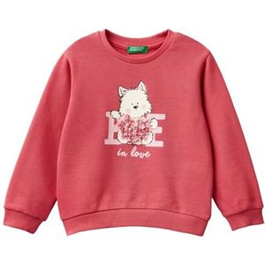 United Colors of Benetton Shirt G/C M/L, Roze, 1 jaar