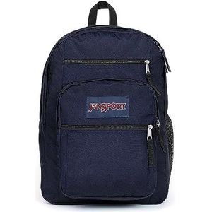 JANSPORT uniseks-volwassene Big Student Backpack, Navy, One Size