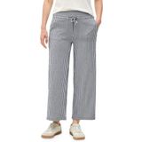 Harembroek - Urban Navy Blue - Streepmotief - Elastische Band