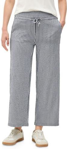 Harembroek - Urban Navy Blue - Streepmotief - Elastische Band