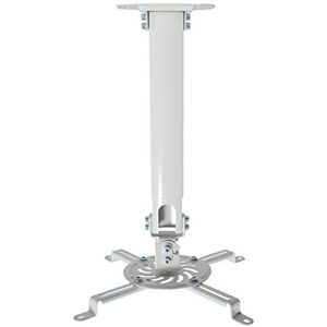 VIVO Universele Verlenging Plafond Projector Mount/Hoogte Verstelbare Projectie Kleur: wit