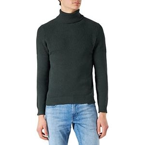ONLY & SONS Men's ONSAL Life REG 7 ROLL Knit BF Trui, Deep Forest, L, deep forest, L