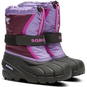 Sorel - Childrens Flurry - Snowboot - Paars - Waterdicht - Warm