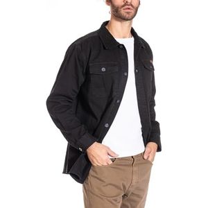 Rica Lewis Woody Denim Overhemd Herenjas, Zwart, L