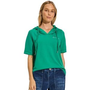 CECIL Sweatshirt met capuchon, malachite green, L