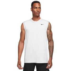 Nike DX0991-100 M NK DF Tee RLGD SL Reset T-shirt heren wit/zwart, maat M, wit/zwart, M