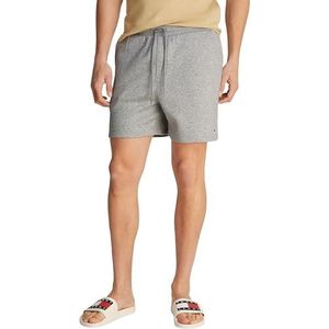 TOMMY JEANS Sweatshorts voor heren, Grijs (Htr), XL/Grote Maten