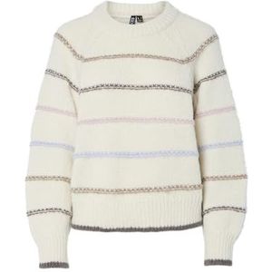 PIECES - PCNELIA LS O-NECK KNIT NOOS BC - Gebreide Pullover - Dames