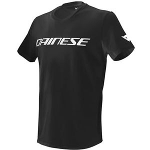 Dainese Unisex Dainese T-shirt voor volwassenen, zwart/wit, S EU