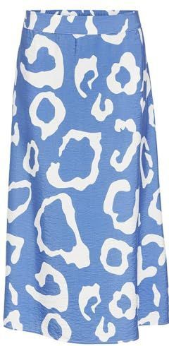 Object - Jacira - Lange Rok - Midden Taille - Geweven Stoffen - Elastische Taille