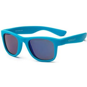 KOOLSUN - Wave - Kinder zonnebril - Neon Blauw - 1-5 jaar- UV400 - Categorie 3