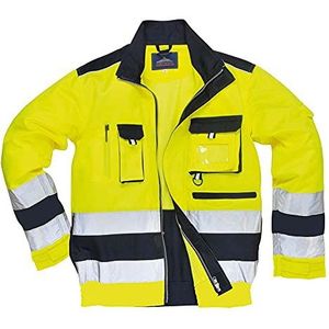 Portwest TX50 Lille Hi-vis Jas, Geel/Marine, S Grootte