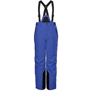 killtec jongens Functionele broek/skibroek met afritsbaar bovenstuk, sneeuwvanger en randbescherming KSW 79 BYS SKI PNTS, blue, 152, 37310-000
