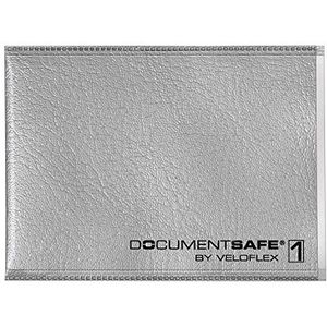 Veloflex 3271800 - Document Safe kaartenhoes, creditcardhoes, RFID/NFC-bescherming, RFID-blokker, 90 x 63 mm, grijs, 1 stuk