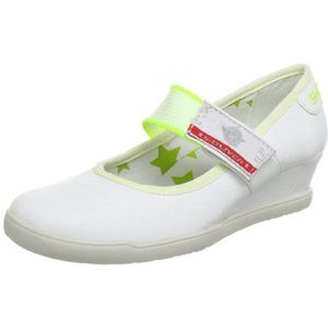 s.Oliver dames casual instappers, wit wit neon 126, 41 EU