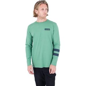 Oceancare Black Party LS T-shirt, Groen, XXL