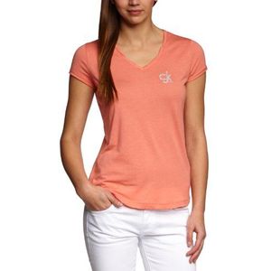 Calvin Klein Jeans dames top, oranje (4f9), 36