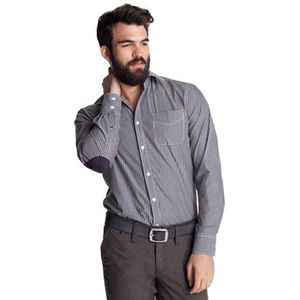 Esprit – Y30952 – vrijetijdshemd – heren - paars - Small