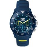 Ice-Watch - ICE chrono Blue lime - Blauw horloge met kunststof band - 021426 (Medium)