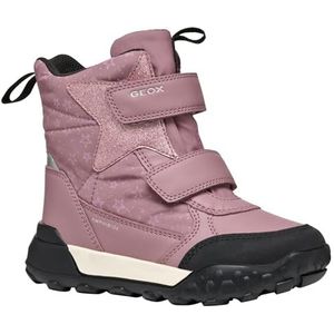 Geox J Trekkyup Girl B AB, sneeuwlaarzen voor meisjes, dark pink, 32 EU