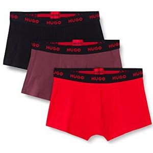 HUGO Trunk Triplet Pack voor heren, Open Diversen977, XS