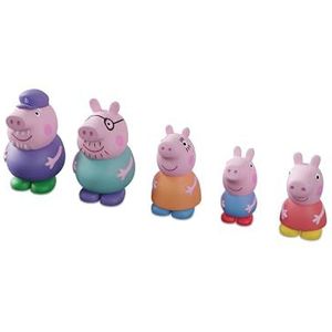 Peppa Pig Squeezes - 5 x Knijpbeestjes voor in Bad - vanaf 12 Maanden