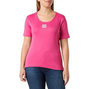 Armor Lux T-shirt met korte mouwen, Fucsia Serie 4 haringen, XS dames, Fucsia serie. 4 haringen, XS