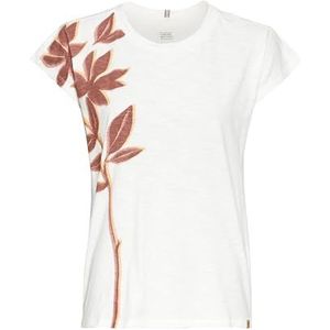 camel active - T-shirt - Wit - Katoen