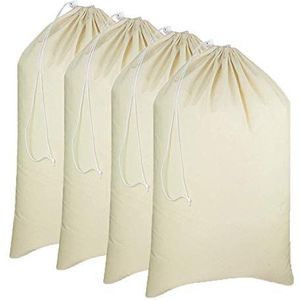 Simpli-Magic Canvas waszakken, katoen, natuurlijk, klein (pak van 1)
