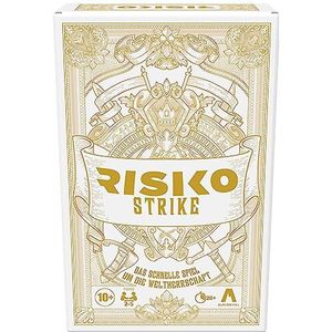 Risico Strike Kaart- en dobbelspel, strategisch kaartspel voor 2-5 spelers, 20 minuten, familiespel, partyspel