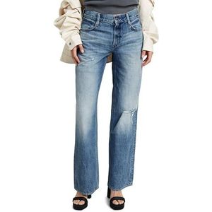 G-STAR RAW Judee Loose Jeans voor dames, blauw (Faded Denali Blue Destroyed D22889-d536-g565), 27W x 32L
