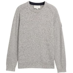 TOM TAILOR - Trui - Grijs Gemêleerd - Gebreide Truien