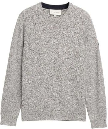 TOM TAILOR - Trui - Grijs Gemêleerd - Gebreide Truien