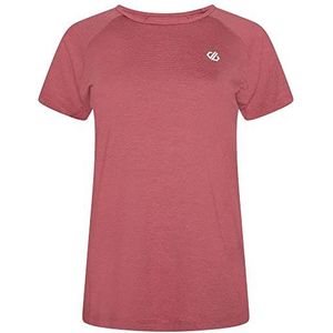 Dare 2b Corral Tee Dames T-shirt Q-wic lichtgewicht sneldrogende stof - sporttop met korte mouwen