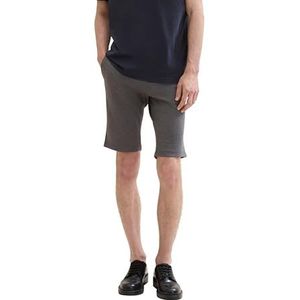 TOM TAILOR Bermuda shorts voor heren, 24716 - Anthra Melange Pique, 33