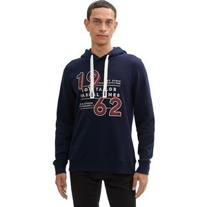 TOM TAILOR Sweatshirt voor heren, 10668 - Sky Captain Blue, 3XL