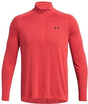 Under Armour Tech 2 0 Longsleeve Zip Red Solstice Black