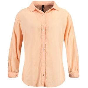 KEY LARGO Malena damesblouse met V-hals, Bleached Orange (1398), XS