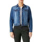 ICHI - Ihstampe Ja - Denim Jas - Gewassen Med. Blauw