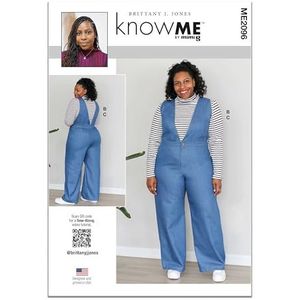 KNOW ME Naaipatroon ME2096N5 Misses' tops en jumpsuit door Brittany J. Jones N5 (10-12-14-16-18)