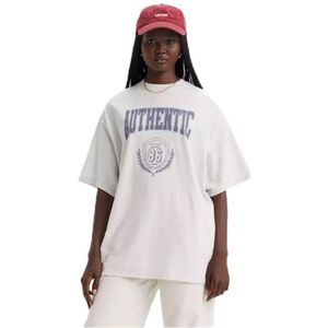 Levi's Graphic Short Stack Tee Greys, Authentieke Orbit Heat, M