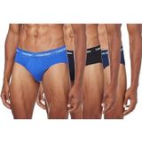 Calvin Klein heren Hip Briefs 3p Hip Brief, Blauw (Black/Blueshadow/Cobaltwater Dtm Wb 4ku), XS