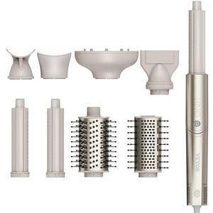 VEVOR 8-in-1 Haarborstel - Krultang - 1400W - Multifunctioneel