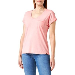 Camel Active Womenswear Dames 309682/1T25 T-shirt Kleding, koraal, M, koraalrood, M