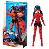 Bandai - Miraculous Ladybug - Pop - Marinette - Ladybug Lucky Charm - Beweegbare speelpop 26 cm - P50012