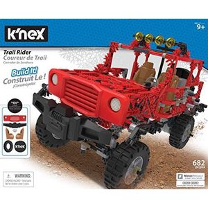 K'Nex 36181 Gemotoriseerde Rode Jeep - Bouwset