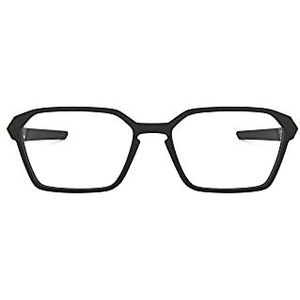 Oakley Uniseks zonnebril, zwart, 48