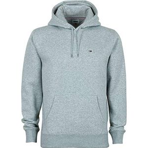 Tommy Jeans Tjm Regular Fleece Hoodie Skateboard-hoodie heren, Lt Grijs Htr, 3XL