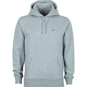 Tommy Jeans heren Skateboard-hoodie Tjm Regular Fleece Hoodie, Lt Grey Htr, XXS